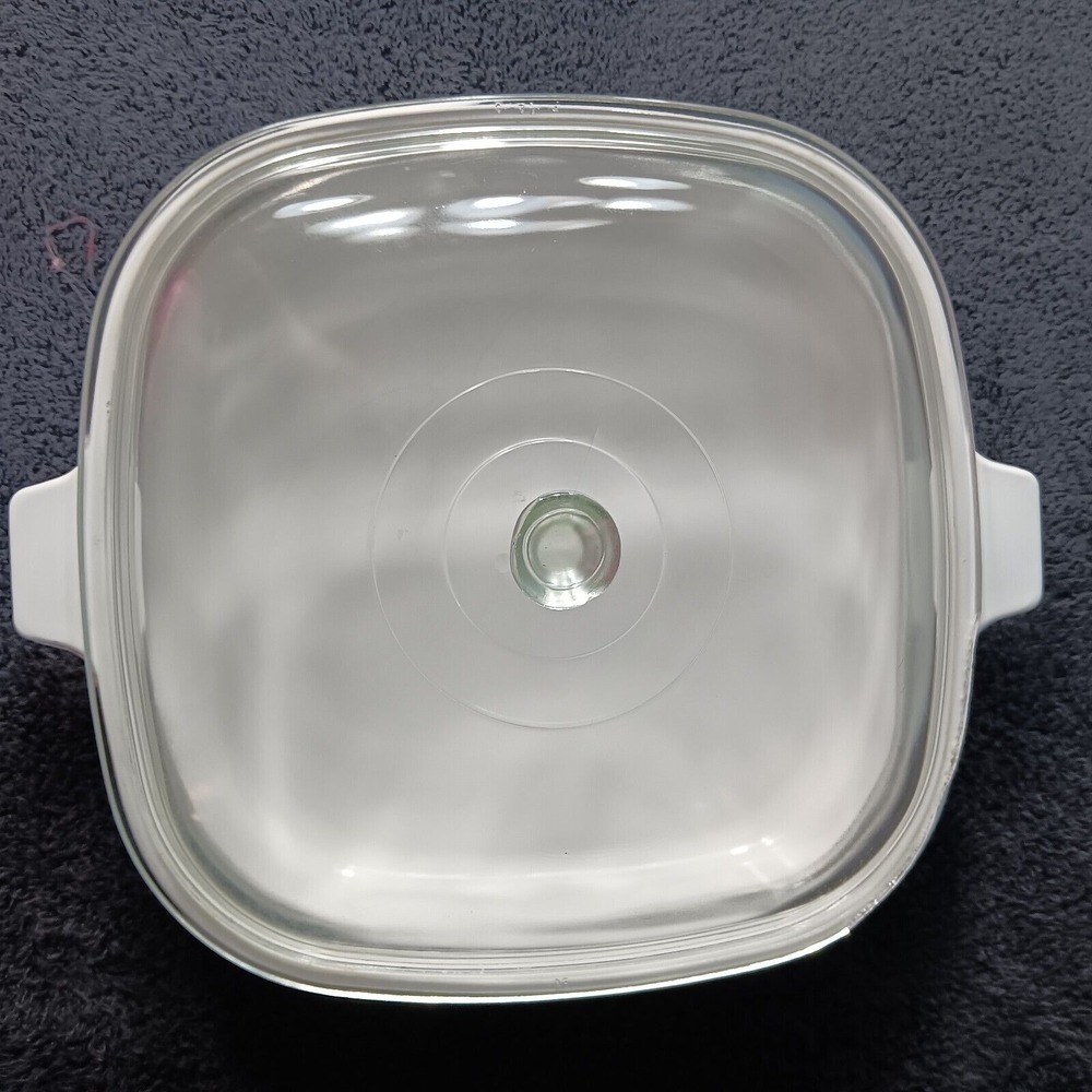 Vintage Corning Ware Blue Cornflower Casserole Dish W/Lid 10in Square NB - Picture 11 of 12
